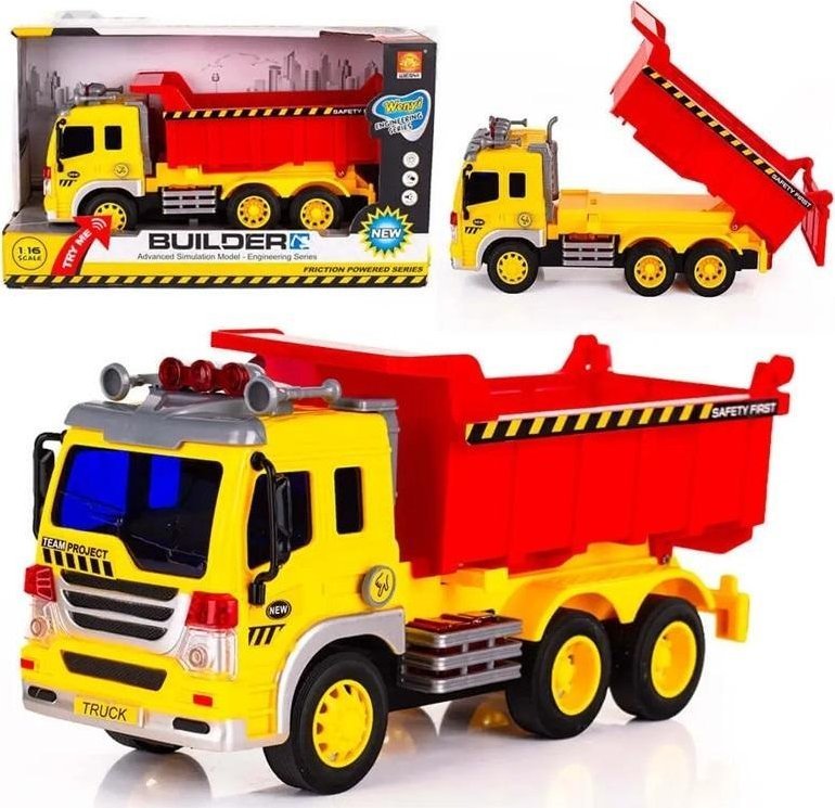 Wywrotka ciężarowa światło i dźwięk 1:16