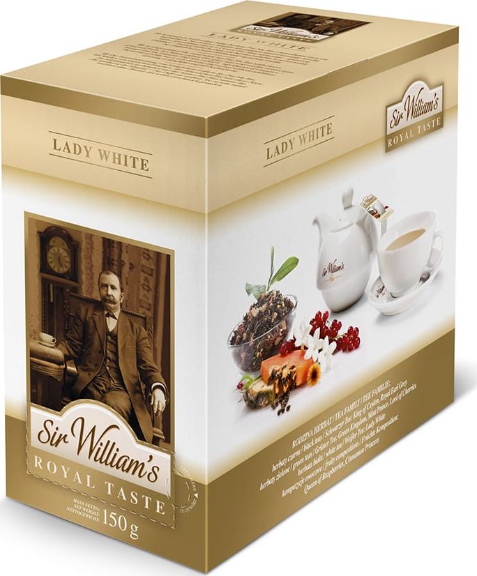 Sir Williams Herbata Royal Taste Lady White 50 torebek