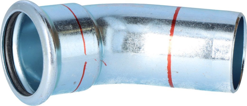 KAN-therm Kolano 45 stopni nyplowe KAN-therm Steel - 35 x 35