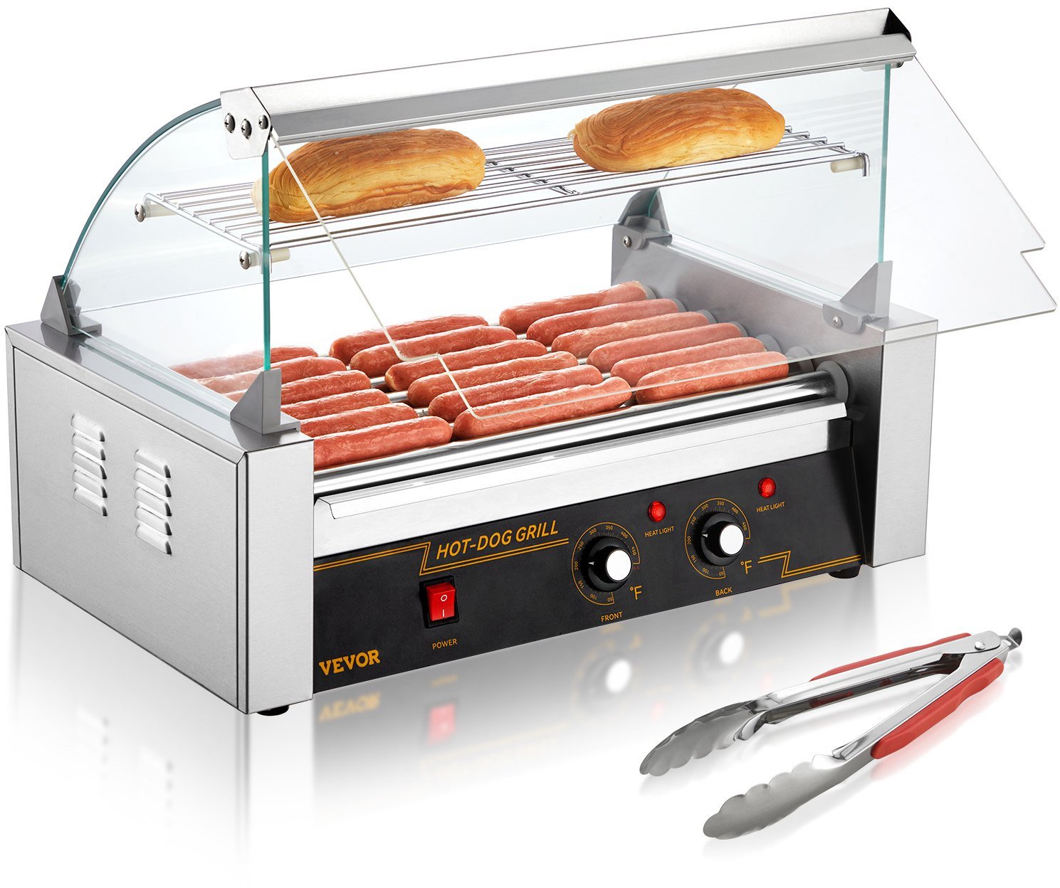 Elektryczna Maszyna do Robienia 18 Hotdogów 7 Rolek