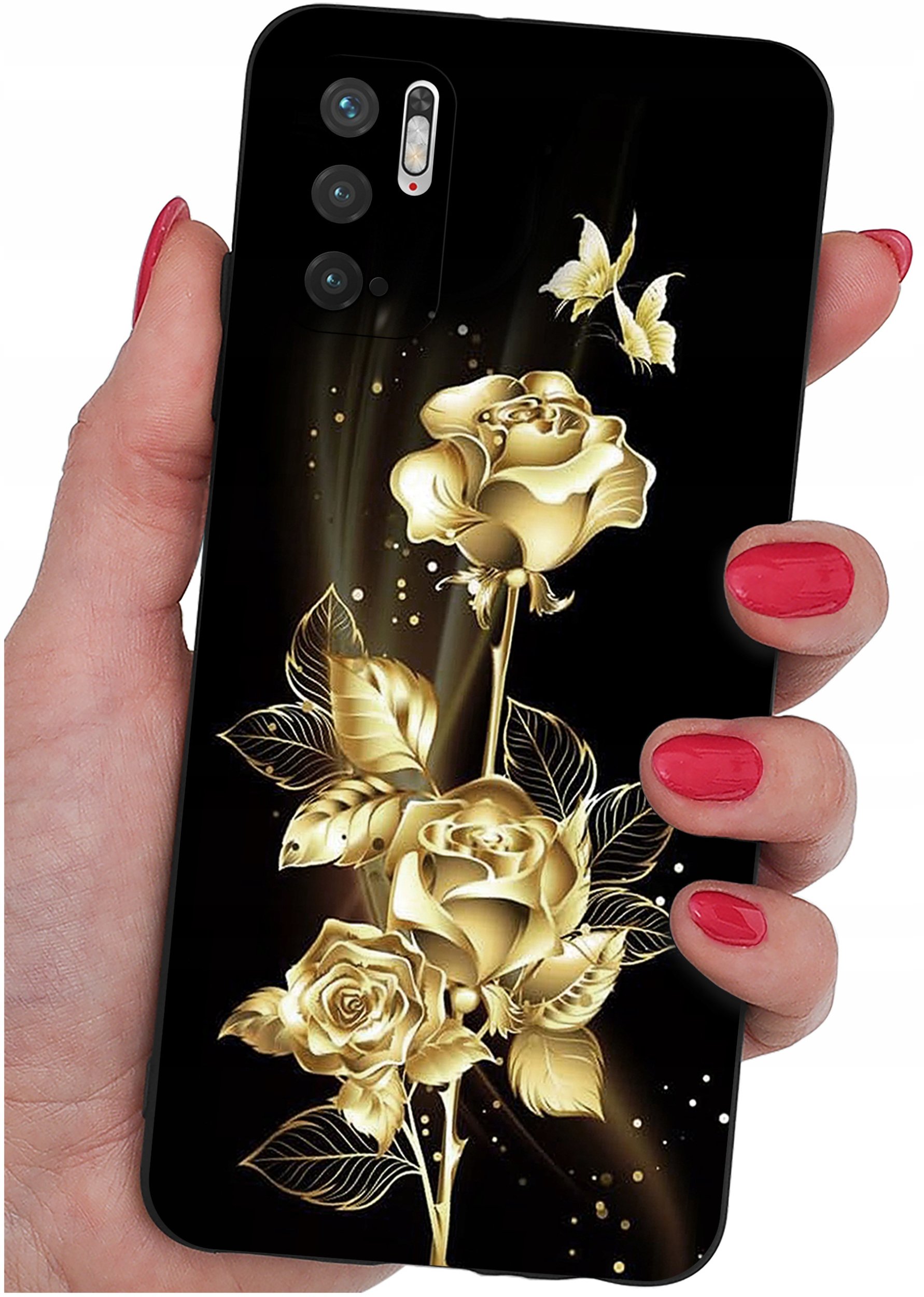 ETUI do Xiaomi Redmi Note 10 5G | WZORY | SILIKONOWE MATT CASE + SZKŁO 9H