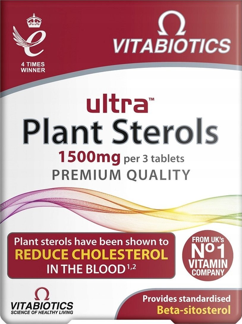 VITABIOTICS_Ultra Plant Sterols suplement diety 30 tabletek