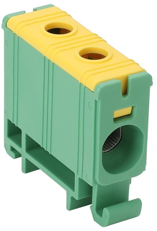 Złączka kompaktowa na szynę, zielona 2.5-35mm2 FLEAL-35/1ZS