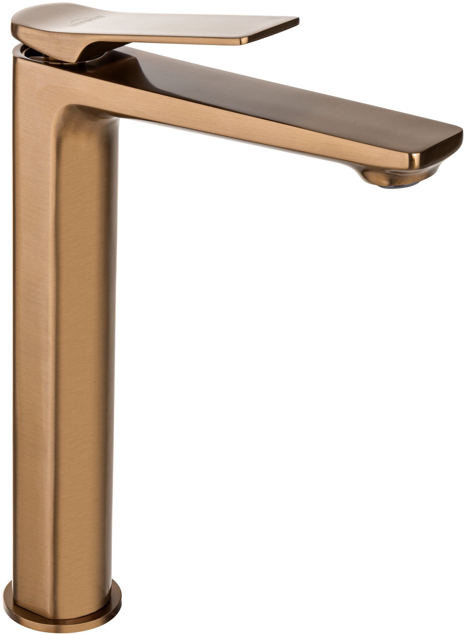 Invena bateria umywalkowa wysoka Neri Plus, miedź BU-P1-W14-L