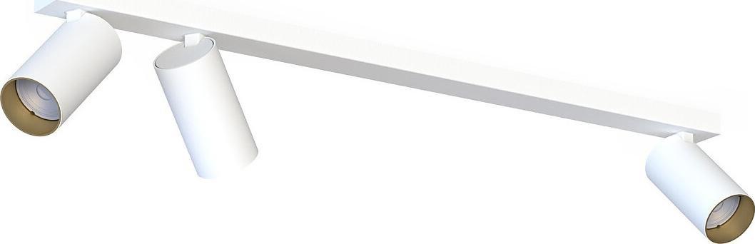 Lampa sufitowa Nowodvorski Lampa sufitowa z reflektorkami Mono 7775 biała nowoczesna do holu