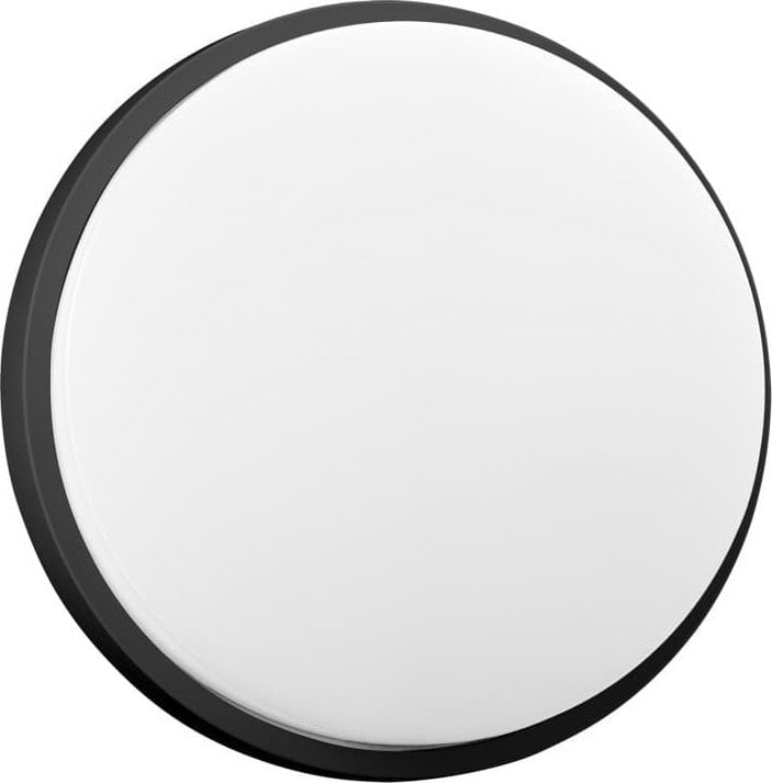 Lampa sufitowa Orno AGAT LED 15W, oprawa ogrodowa, 1100lm, IP54, 4000K, czarna,AD-OP-6112BLPM4