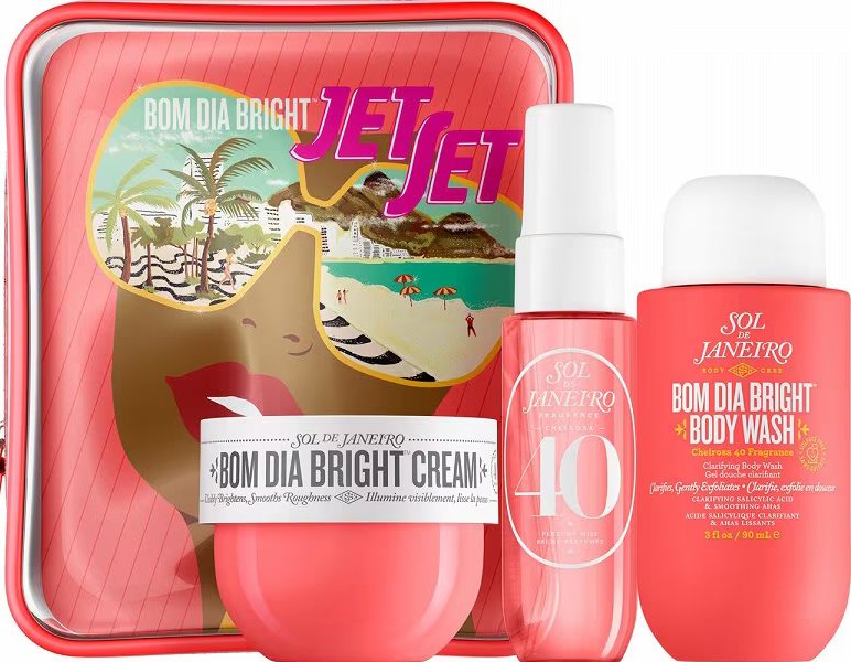 Sol De Janeiro Born Dia Żel Do Mycia 90Ml + Krem Do Ciała 50Ml + Mgiełka Do Ciała 40 - 30Ml