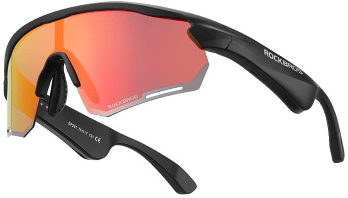 Okulary rowerowe Bluetooth z polaryzacją Rockbros SP251 (Lustrzane)