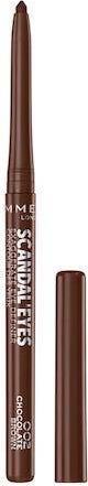 Rimmel Rimmel Scandaleyes Exaggerate wodoodporna miękka kredka do oczu 002 Chocolate Brown 0.35g