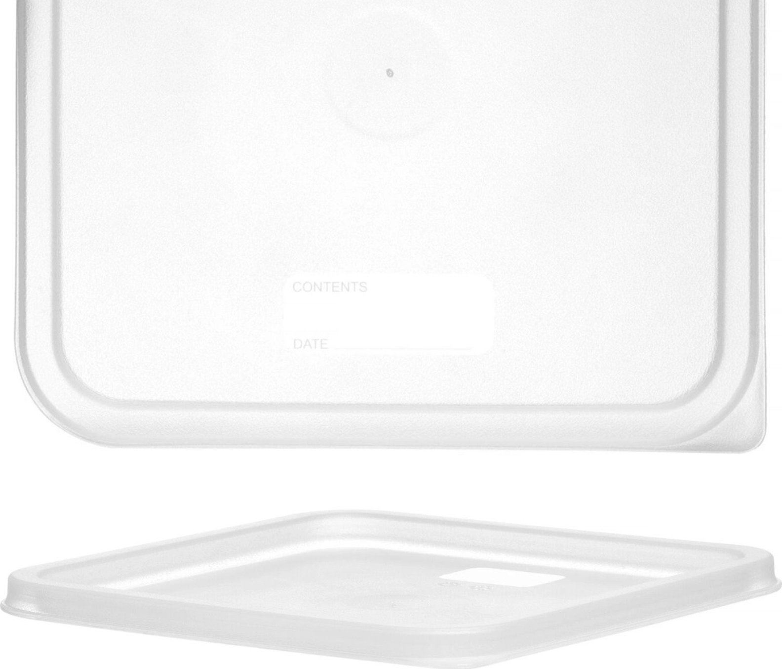 Hendi Pokrywka do pojemnika na żywność transparentna 235 x 235 mm - Hendi 870983 Pokrywka do pojemnika na żywność transparentna 235 x 235 mm - Hendi 8