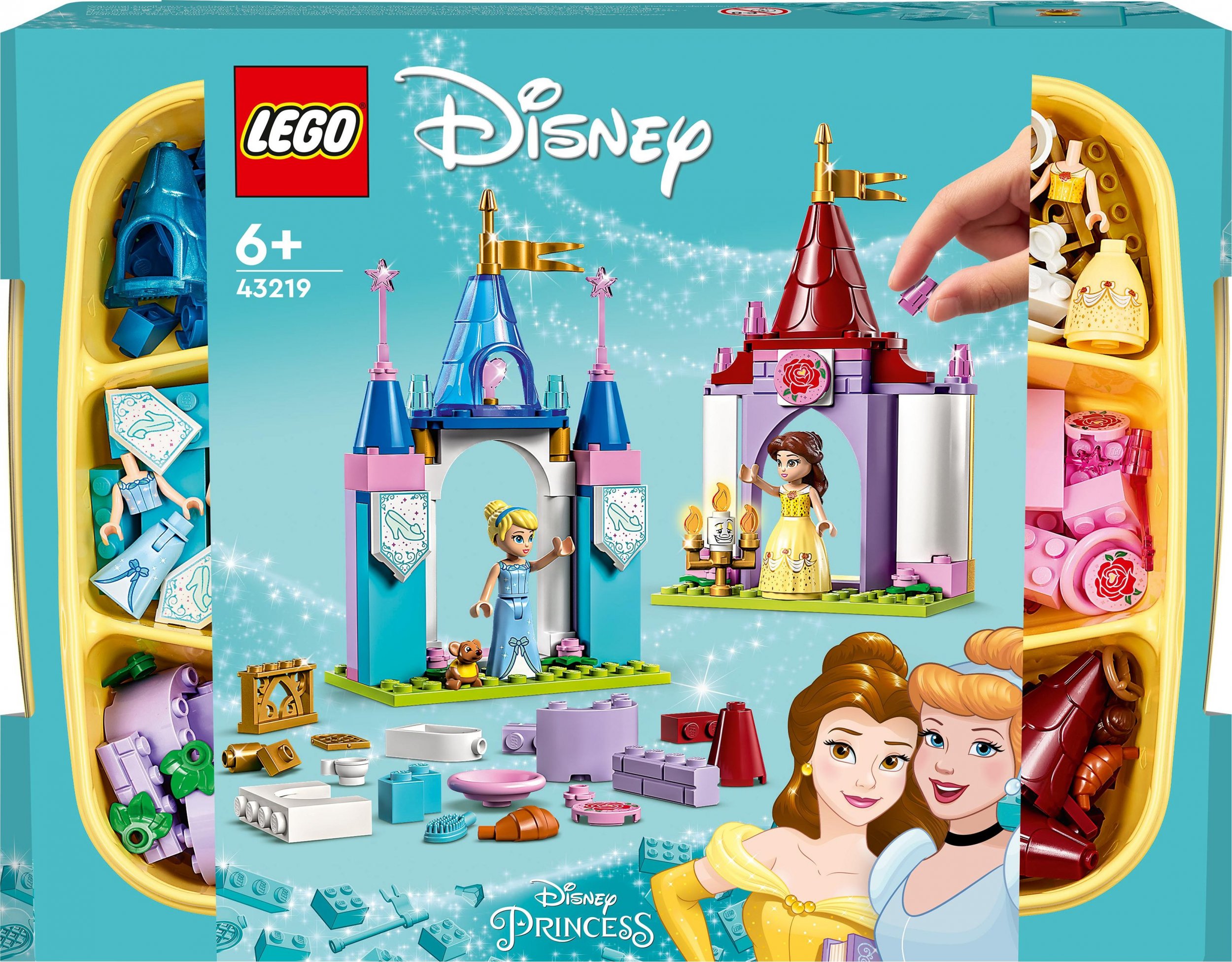 LEGO Disney Princess Kreatywne zamki księżniczek Disneya (43219)