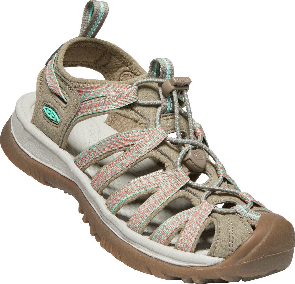 Keen damskie sandały WHISPER TAUPE/CORAL 1022810 37