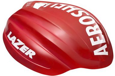 Lazer Nakładka na kask AEROSHELL Z1 biało-czerwona r. M (LZR-AKC-PLZ2005661006)