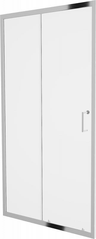 Mexen Mexen Apia drzwi prysznicowe rozsuwane 150 cm, transparent, chrom - 845-150-000-01-00