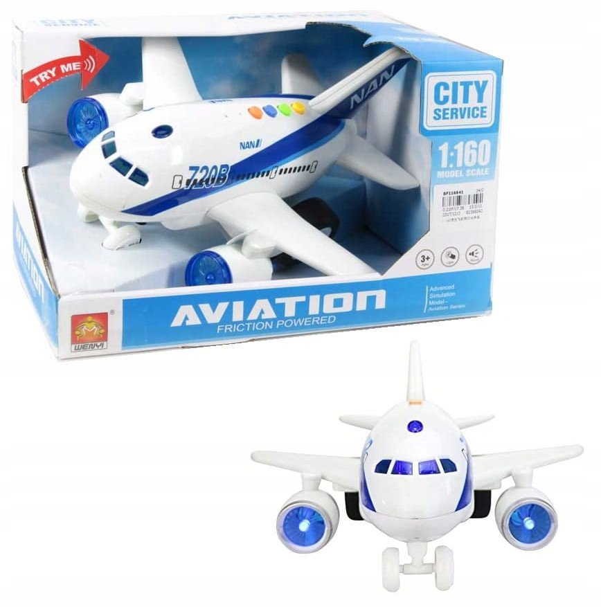 Samolot Pasażerski AVIATION WY720B 1:160