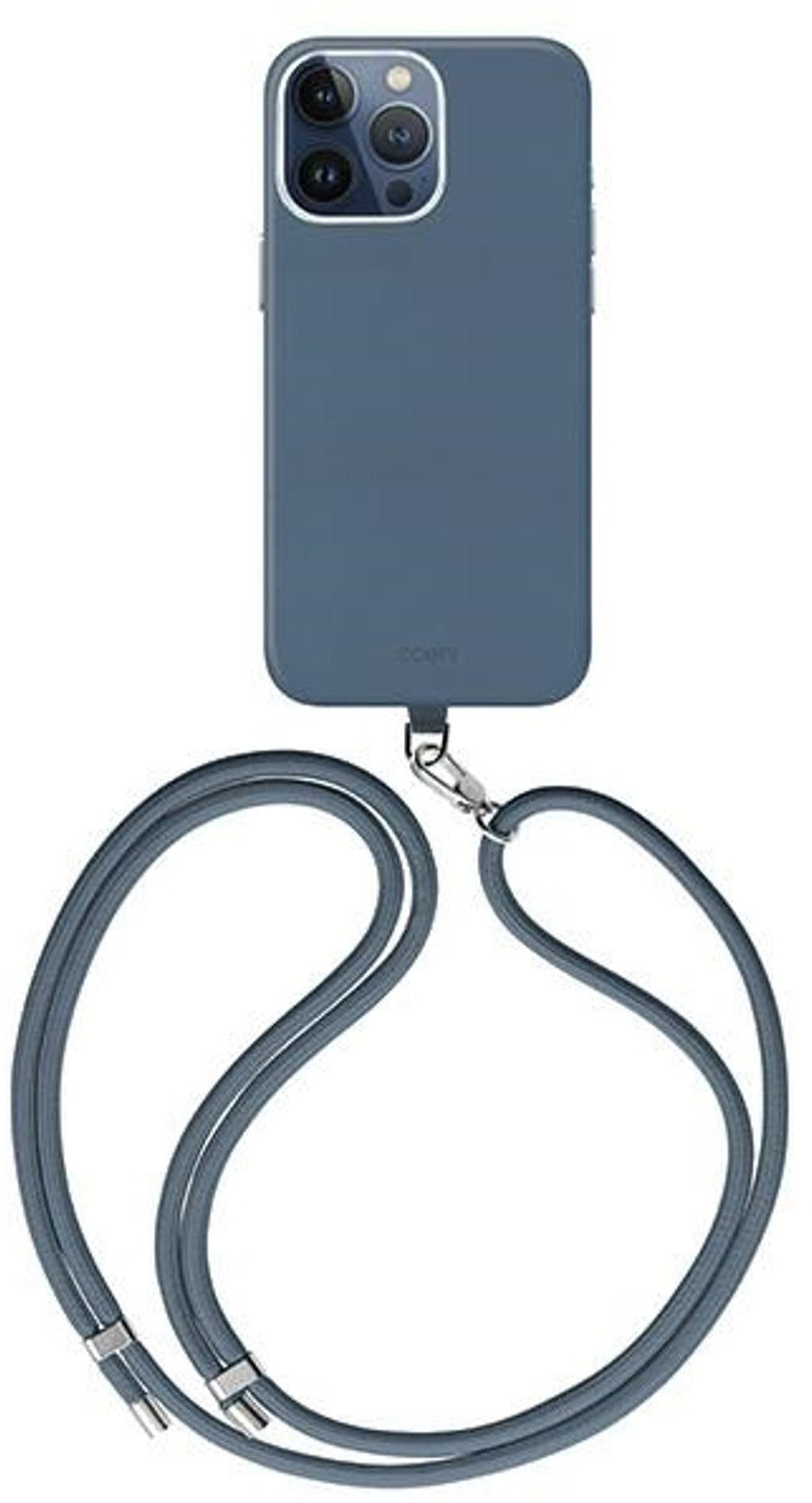 UNIQ etui Coehl Muse iPhone 15 Pro 6.1" Magnetic Charging niebieski/sapphire blue