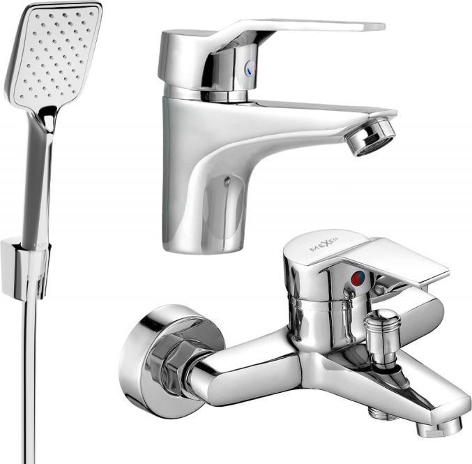 Bateria wannowa Mexen Mexen Caro R62 zestaw wannowy, chrom - 746603R62-00