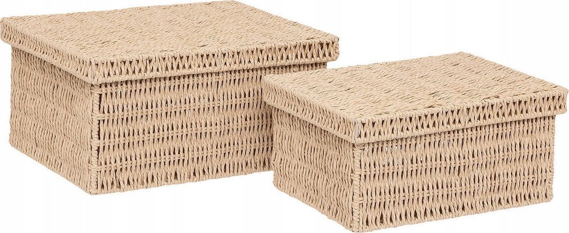 5five Pojemniki na dokumenty KORD z zamknięciem, 2 sztuki