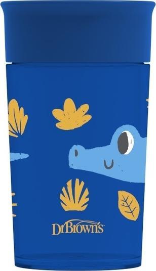 TC01094-KUBEK 360*PICIE JAK ZE SZKLANKI 300MLNIEBIESKI