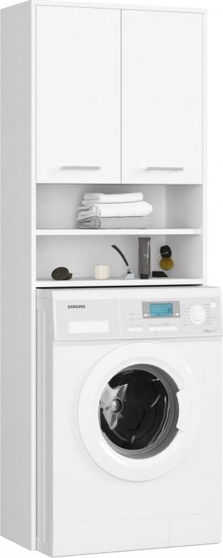 Fabryka Mebli Akord SŁUPEK REGAŁ ŁAZIENKOWY FIN NAD PRALKĘ BIAŁY