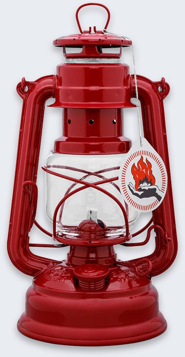 Lampa Naftowa Sztormowa Feuerhand 276 Ruby Red