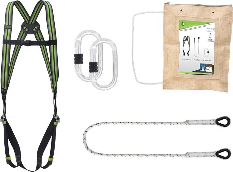 Ardon Zestaw Kratos FA8000100 - szelki + linka + zatrzaśniki