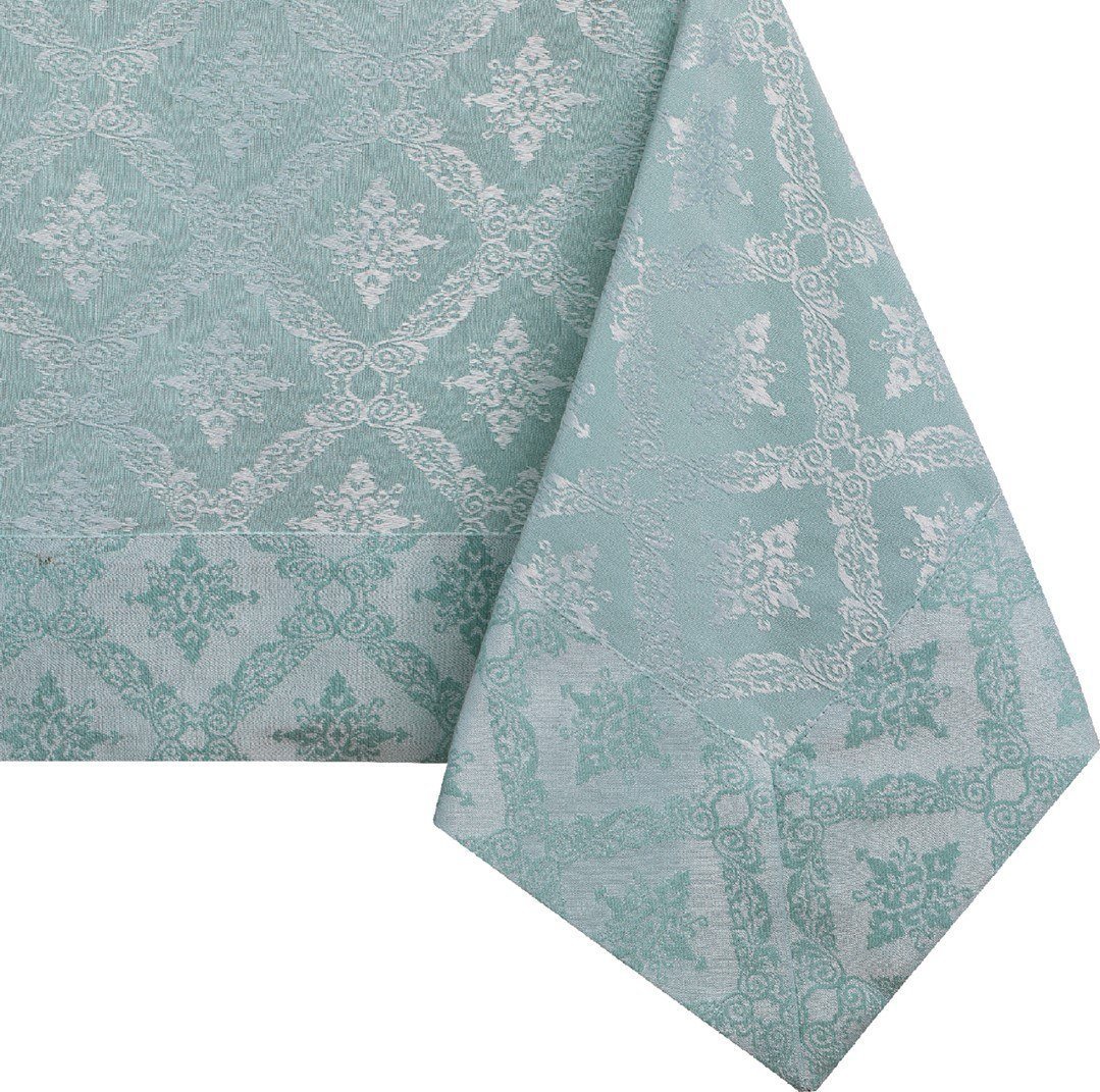 Decoking DecoKing Obrus bawełniany MAYA mankiet 160X300 miętowy