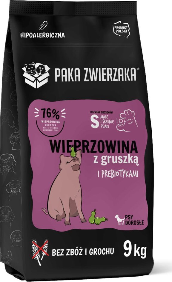 Paka Zwierzaka Seventh Heaven Wieprzowina z gruszką S 9kg