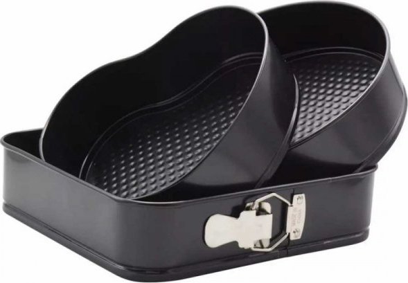 KingHoff TORTOWNICE FORMY DO PIECZENIA 3 SZT. KLAUSBERG KB-7184