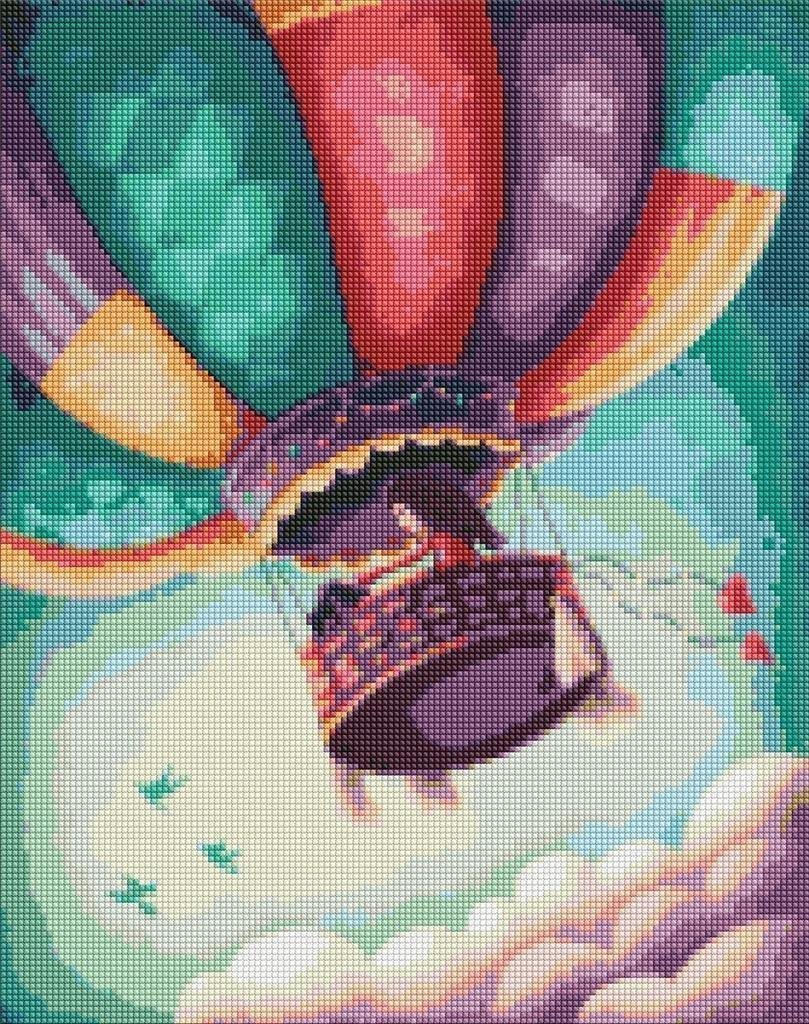 Ideyka Diamentowa mozaika - W poszukiwaniu.. 40x50cm