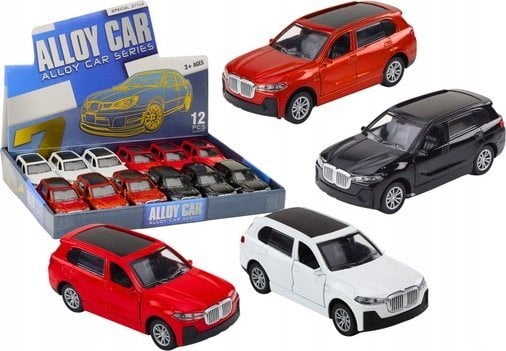 LeanToys Autko Osobowe 1:32 Światło Dźwięki Napęd Otwierane Drzwi Metalowe