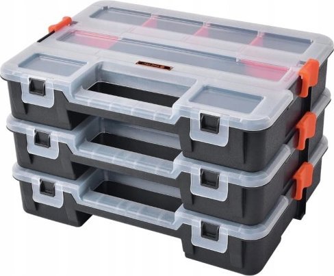 Sila Organizer warsztatowy z uchwytem łączony 3 sztuki 31,5x22,5 cm