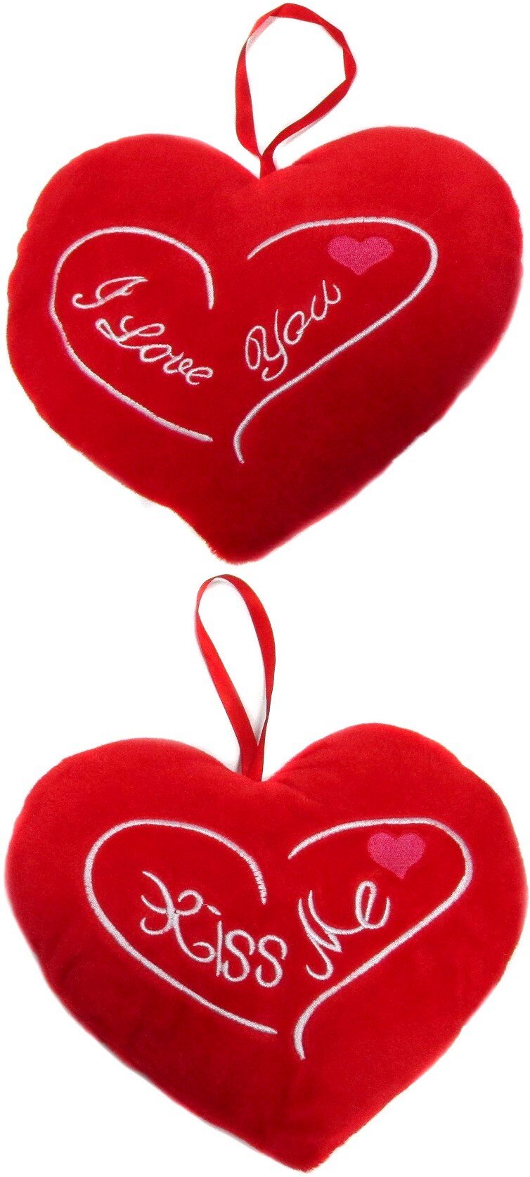 Serce Kiss Me/I Love You 20cm MIX