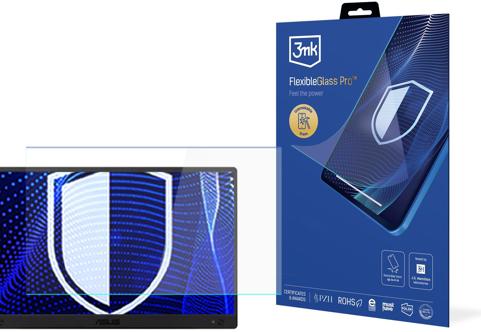 ASUS ZENSCREEN MB166C - UP TO 17 3MK FLEXIBLEGLASS PRO