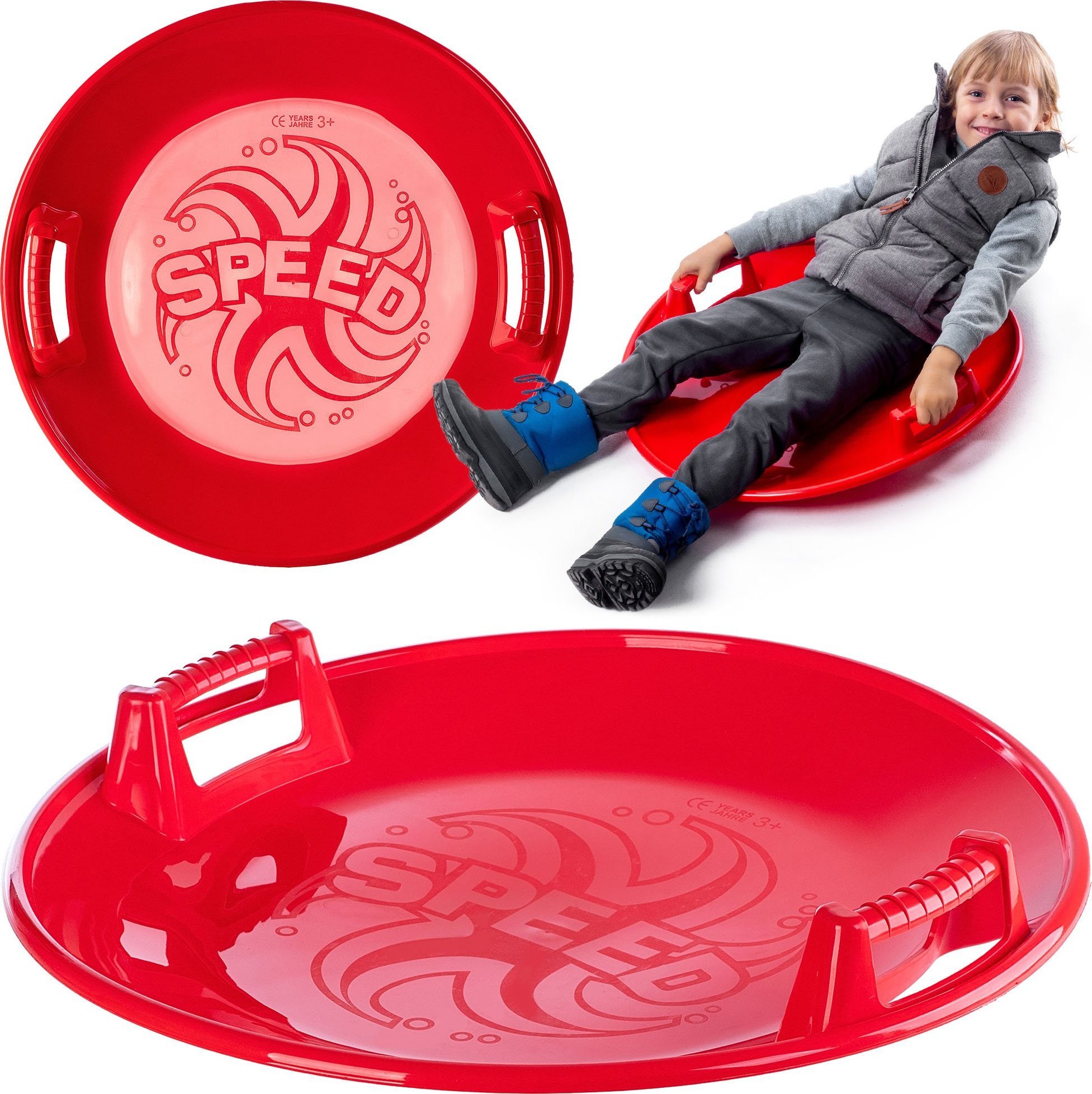 Kadax Sanki Ślizg Na Śnieg Talerz Zjazdowy Szybki 65cm