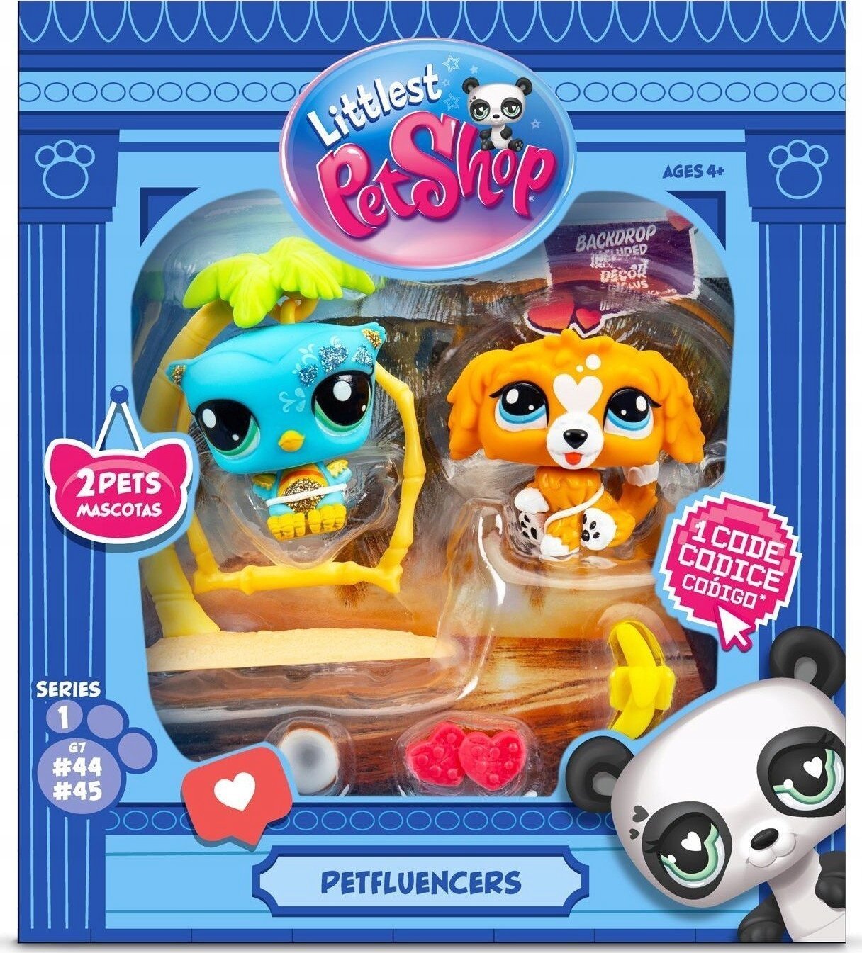 Figurka Hasbro Littlest Pet Shop Petfluencerzy 2 figurki mix