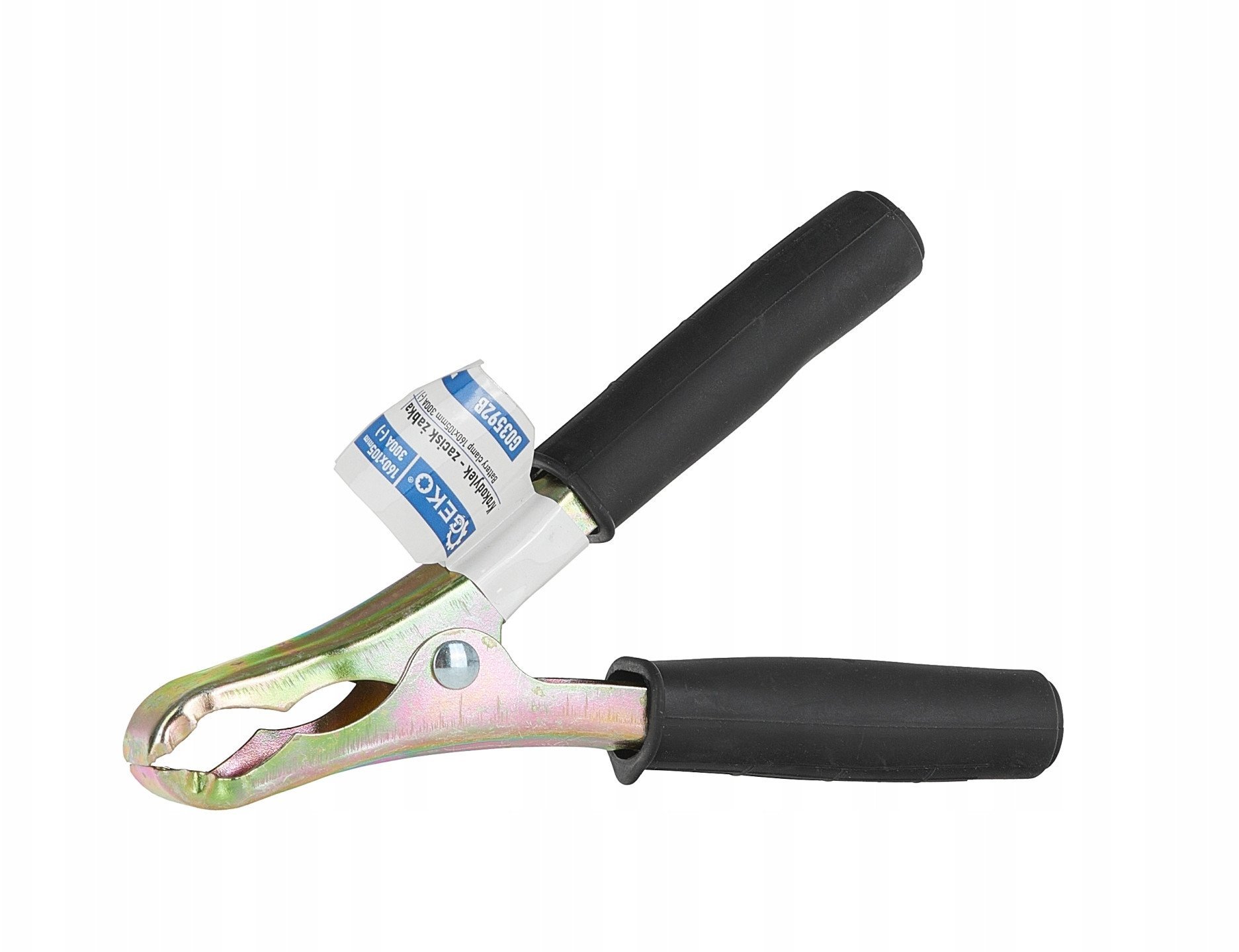 Krokodylek - zacisk żabka 140x85mm 300A – MINUS (100)