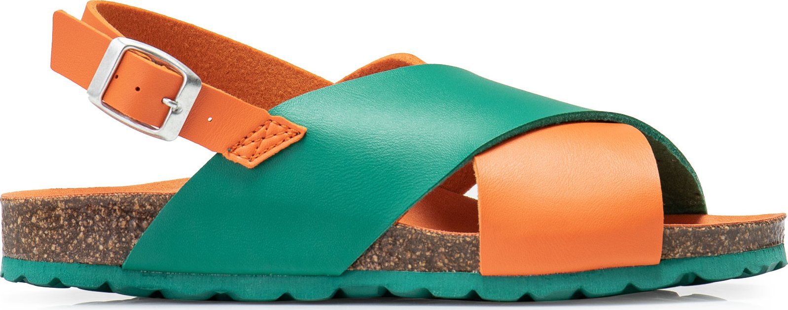 Surface Project Sandały Surface Project Cross-Orange/Green