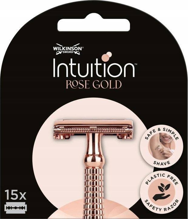 Wilkinson Wilkinson Intuition Rose Gold żyletki do maszynki 15szt