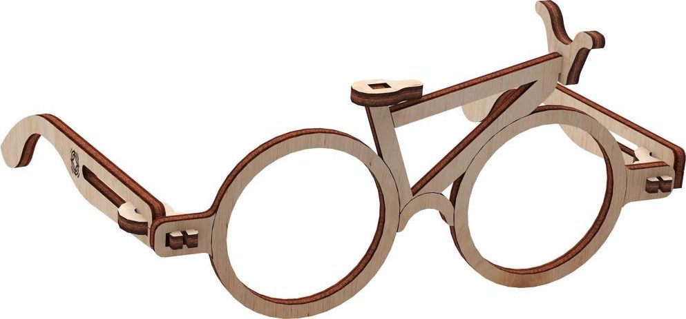 Mr.Playwood Mr.Playwood Drewniany Model Puzzle 3D Okulary Velo