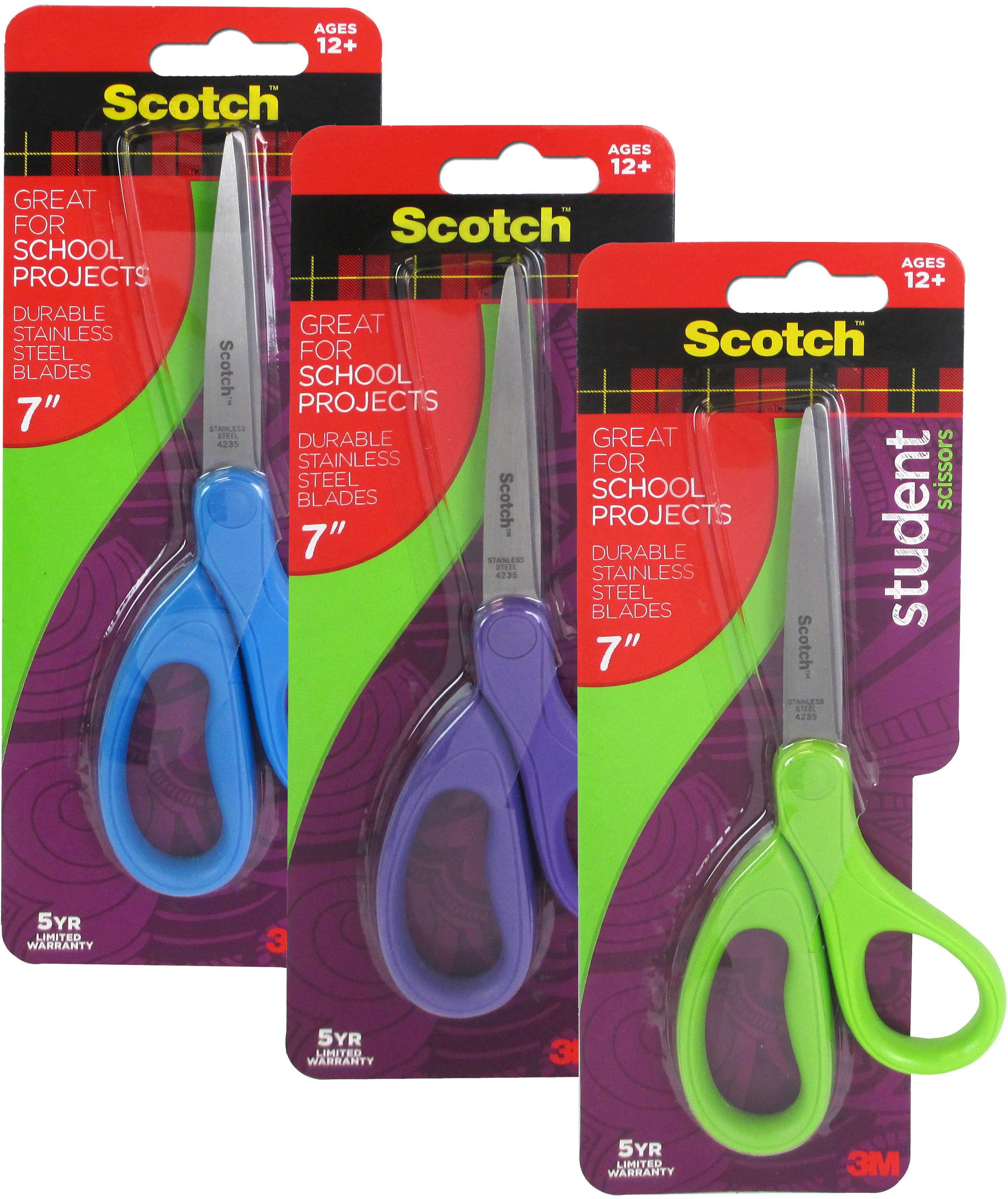 3M 14075-MIX NOŻYCZKI DLA STUDENTÓW SCOTCH® 18 CM 88032180