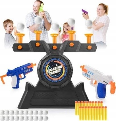 Gra Zręcznościowa Dla Dzieci Strzelanie Do Celu Pistolet Piłki Prezent
