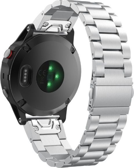 Best Accessories BRANSOLETA STAINLESS DO GARMIN FENIX 3 / 3HR / 5X / 5X PLUS / 6X / 6X PRO + IMADŁO