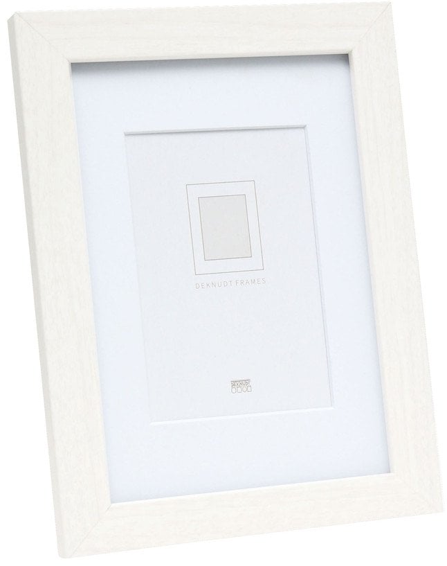 Deknudt S66KF1 P1 DIN A3 29,7x42 Holz weiß mit Passepartout