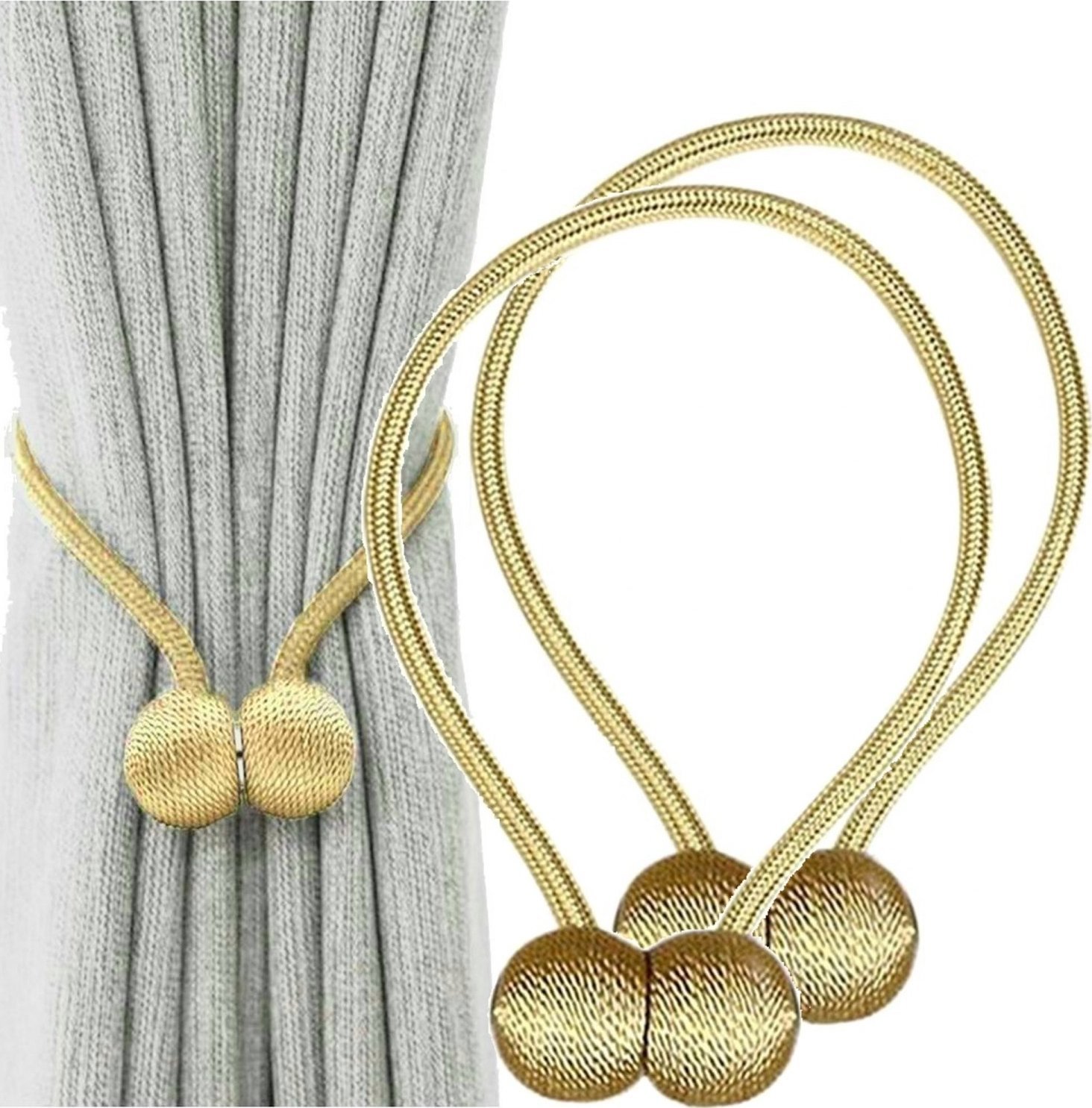 PrzydaSie 2X Spinka Magnes Klamra Upięcie Firan Zasłon