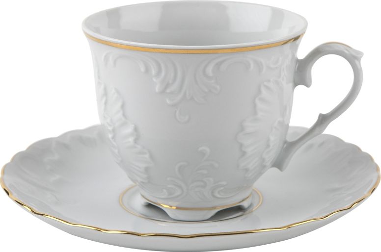 Ćmielów Filiżanka 250 ml ze spodkiem Rococo