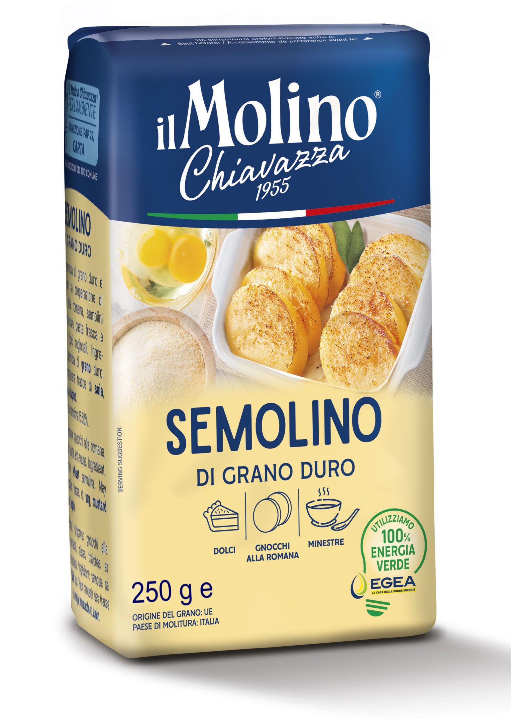 Mąka Semola di Grano Duro 250g - il Molino Chiavazza