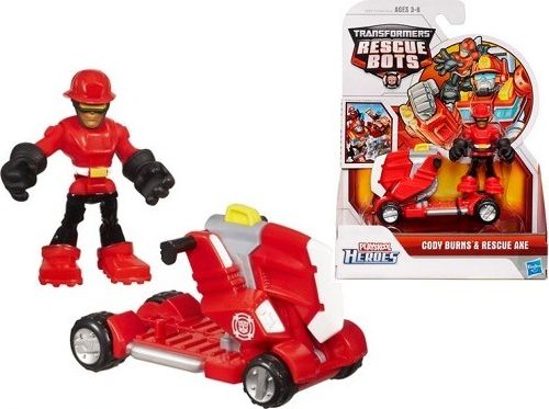 Figurka Hasbro Transformers Rescue Bots - Cody i Topór Strażacki (34351)