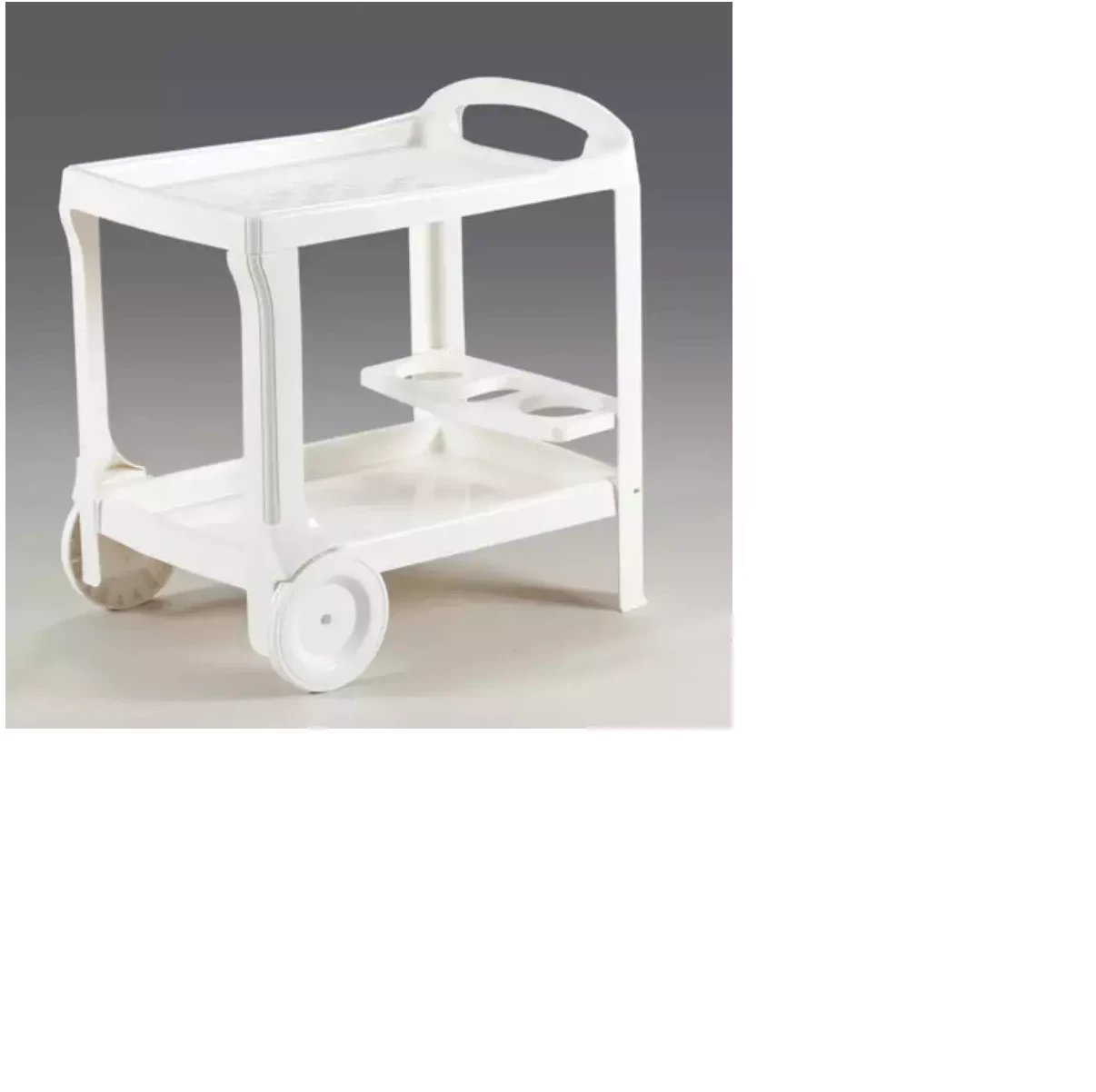 Partikas stroller Borneo 52x68x70cm white 8003723000922