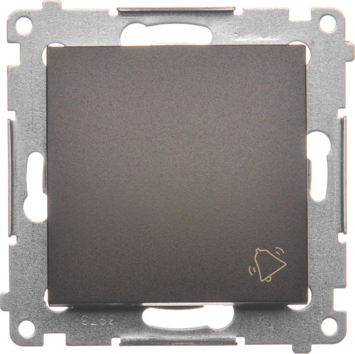 Kontakt-Simon Przycisk dzwonek brąz mat - DD1.01/46